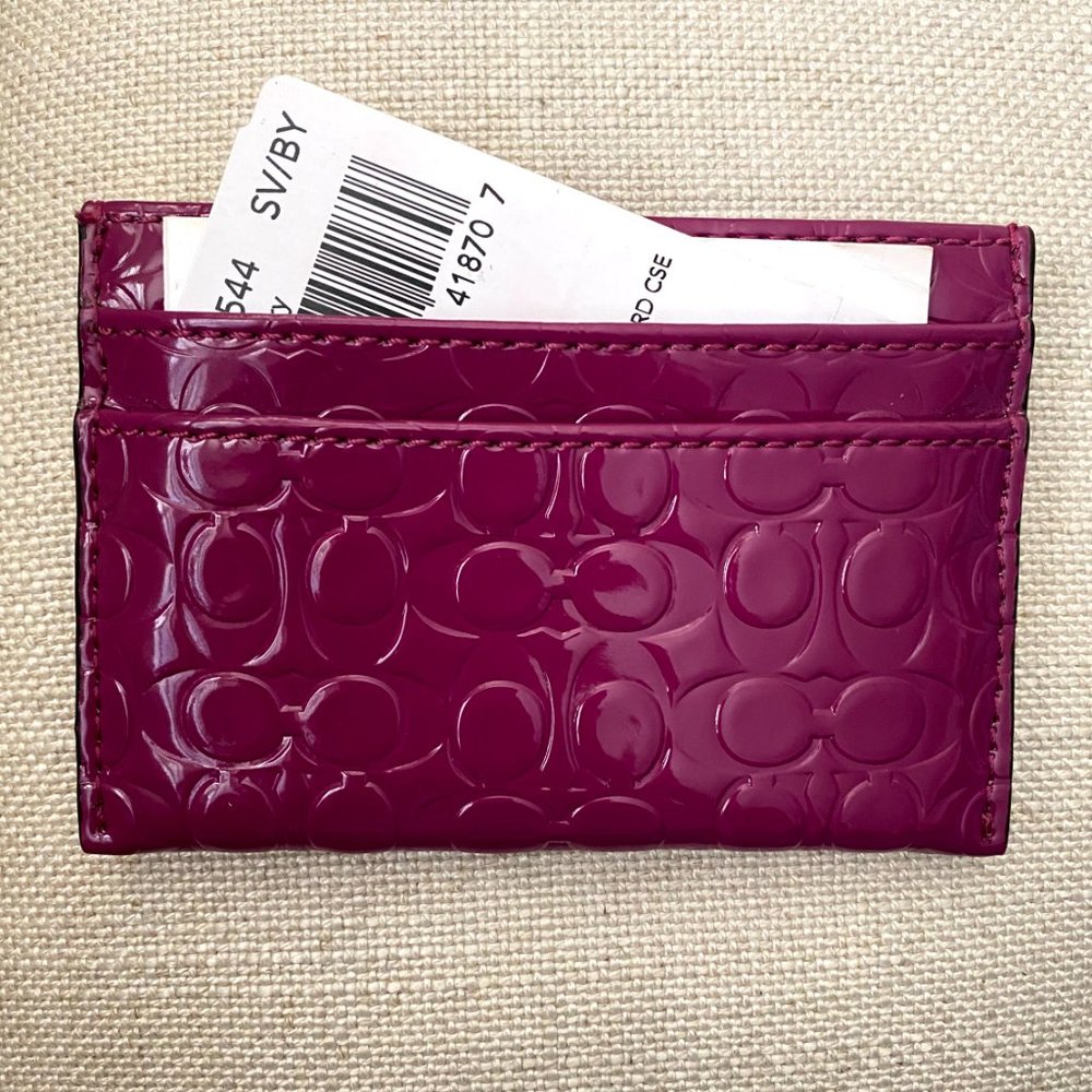 Coach Card Case Mini Wallet